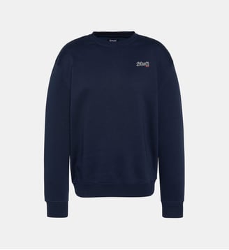 Sweatshirt noir à col rond - Schott - Marine
