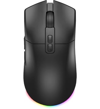 Souris Gamer Sans Fil KULT SILICIUM - THE G-LAB - Noir