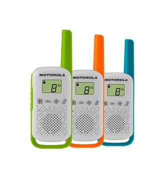 Talkie walkie T42 TRIPLE PACK - Motorola - Multicolore