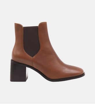 Bottines Chelsea talon - Jules & Jenn - Camel
