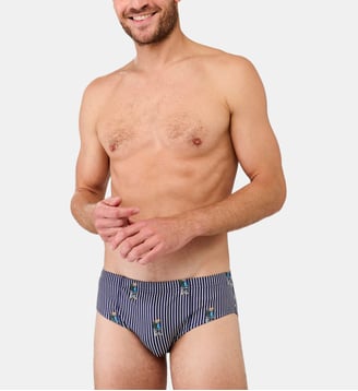 Slip en jersey de coton - Randormeur - Arthur - Marine