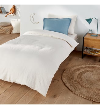 Housse de couette en lin lavé La Redoute Interieurs