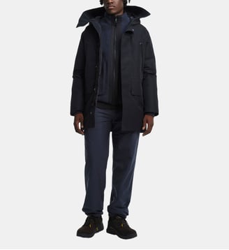 Parka longue imperméable à capuche GORE-TEX - Aigle - Noir