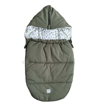 Chancelière bébé jersey Hooded - Kaiser - Vert