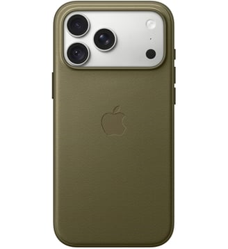 Coque iPhone 18 Pro Max TechWoven Olive Magsaf - Apple - Vert