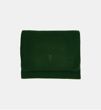 Écharpe laine KNIT SCARF - Faguo - Vert sapin
