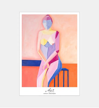 Poster   Ariel - Poster   Anna K. Simonsen - Poster & Frame - Multicolore