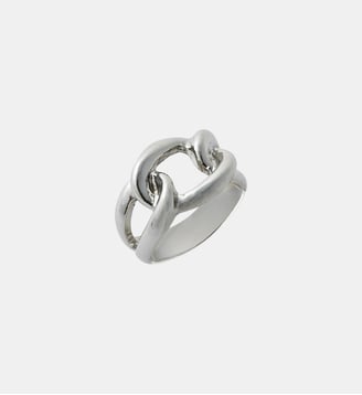 Bague nœud argentée - Balaboosté - Argenté