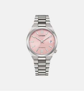 Montre automatique Tsuyosa Rose NJ0200-50Z - Citizen - Argenté