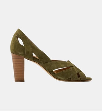 Sandales à talons Clémentine H - Odaje - Kaki