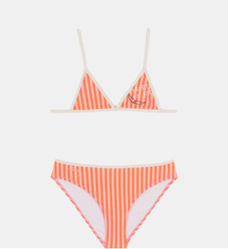 Maillot de bain 2 pieces - Zadig&Voltaire Kids - Orange et rose