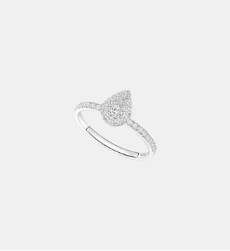 Bague Duchesse 0.40 carat Or Blanc - PIAPARIS - Or blanc