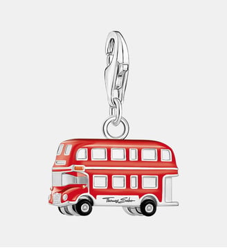 Breloque Charm bus rouge LONDRES - Thomas Sabo - Argent
