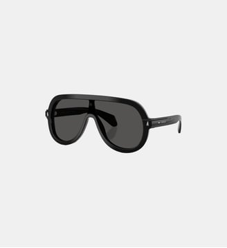 Lunettes de soleil Pilote ME6021U Sunsette - Moncler - Noir brillant