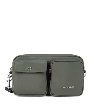 Sac trotteur Basic Pocket - Lancaster - Kaki foncé