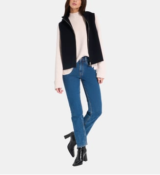Gilet Gelia Nocturne - Zapa - Bleu marine