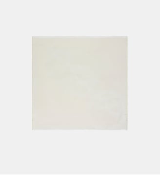 Kefiah carré Anise irisé jacquard pivoines - Guess - Blanc
