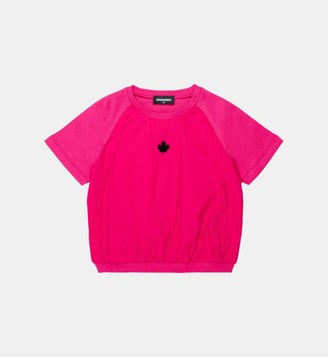 T-shirt avec logo - Dsquared2 - Minnie rose