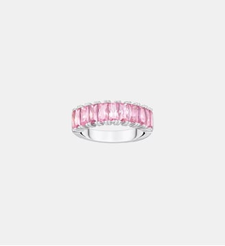 Bague pierres roses pavé Thomas Sabo