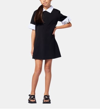 Robe à manches courtes - Karl Lagerfeld Kids - Black