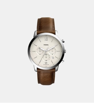 Montre Neutra chrono Beige FS5380 - Fossil - Beige