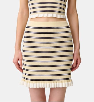 Jupe rayée - Claudie Pierlot - Multicolore
