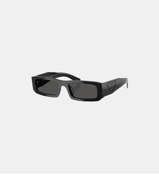 Lunettes de soleil Rectangulaire PR D09SD - Prada - Noir