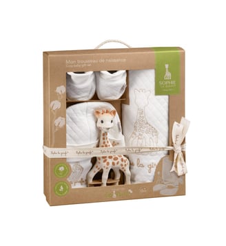 Mon trousseau de naissance So'pure Sophie la girafe - Vulli - Multicolore