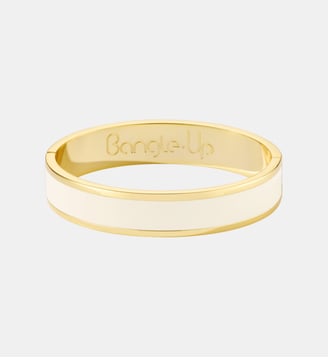 Bracelet Cliquet Bangle 1,2 cm  - Bangle Up - Blanc