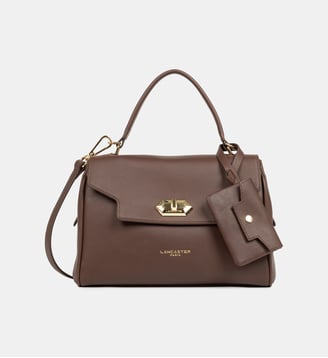 Sac à main Mademoiselle Grace en cuir - Lancaster - Marron