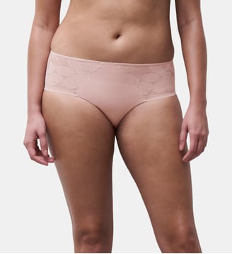 Slip maille douce - Chantelle - Vieux rose