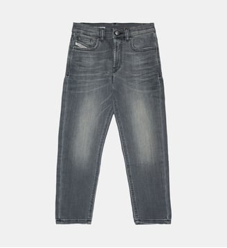 JoggJeans® coupe regular lavage gris - D-Lucas - Diesel Kids - Denim noir