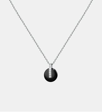 Collier T-ROUND - Trussardi - Black stainless steel
