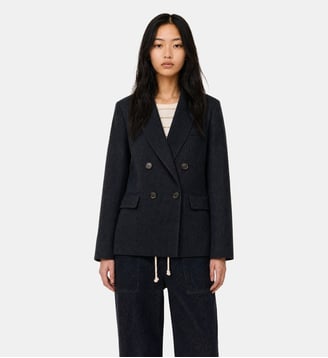 Veste Volverte Strp - Leon & Harper - Navy