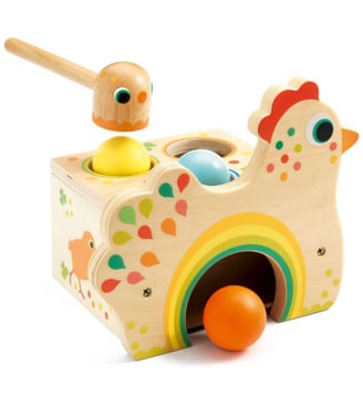 Jeu de marteau - Djeco - Multicolore