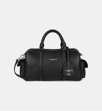 Sac polochon Pock en cuir - Lancaster - Noir