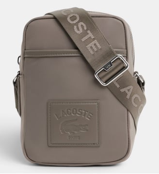 Sacoche verticale Lacoste Classics - Lacoste - Marron