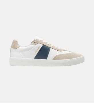 Sneakers LEO - Finsbury - Blanc et bleu
