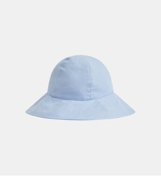 chapeau Clara en lin bleu ciel Agnès b.