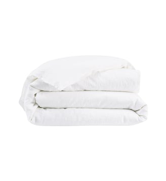 Housse de couette  en lin - Yves Delorme - Blanc