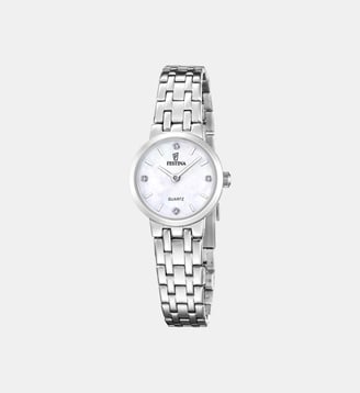 Montre Mademoiselle Nacre blanche F20746/1 - Festina - Argenté