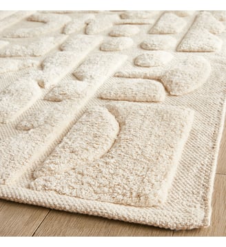 Tapis enfant motif géométrique coton bio AM.PM