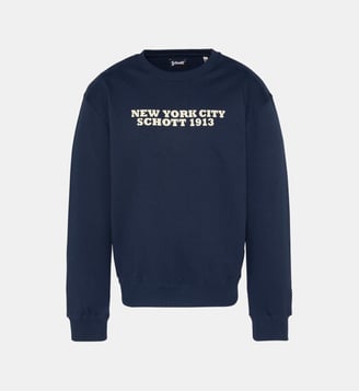 Sweatshirt imprimé col rond Schott