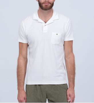 Polo en coton poche - Gili's - Blanc