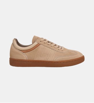 Baskets En Daim Et Cuir Beck Ivy - Hackett London - Malt beige
