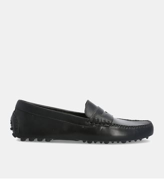 Mocassin driver hampton - cuir lisse - Fairmount - Noir