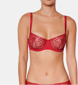 Soutien gorge armature - Eglantine - Huit - Rouge