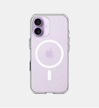 Coque iPhone 17 Clear case MagSafe - Rhinoshield - Transparent