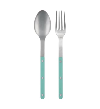 Couverts de service, Bistrot Vintage - Sabre - Vert pastel