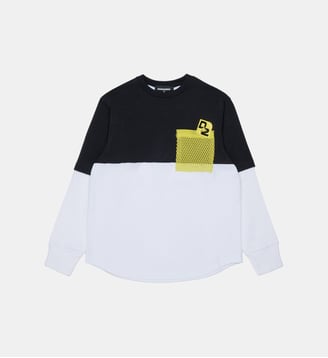 T-shirt manches longues avec logo - Dsquared2 - Noir